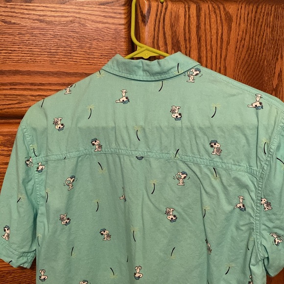 Good Condition Pirate Snoopy collared, button-down shirt. - Picture 7 of 7